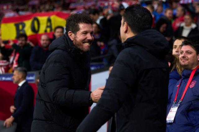 哈维：踢得不好拿到3分 西蒙尼：70分钟好球却没赢